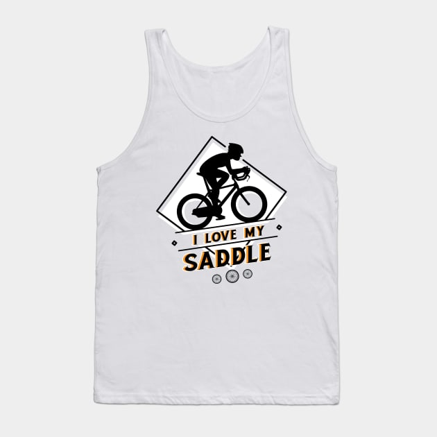 I Love My Saddle Tank Top by VBleshka